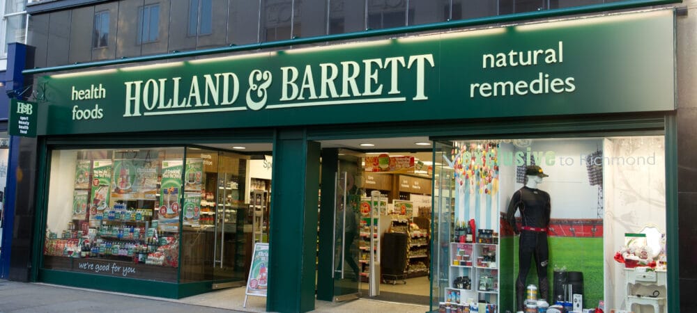 The Holland & Barrett Store in Richmond.